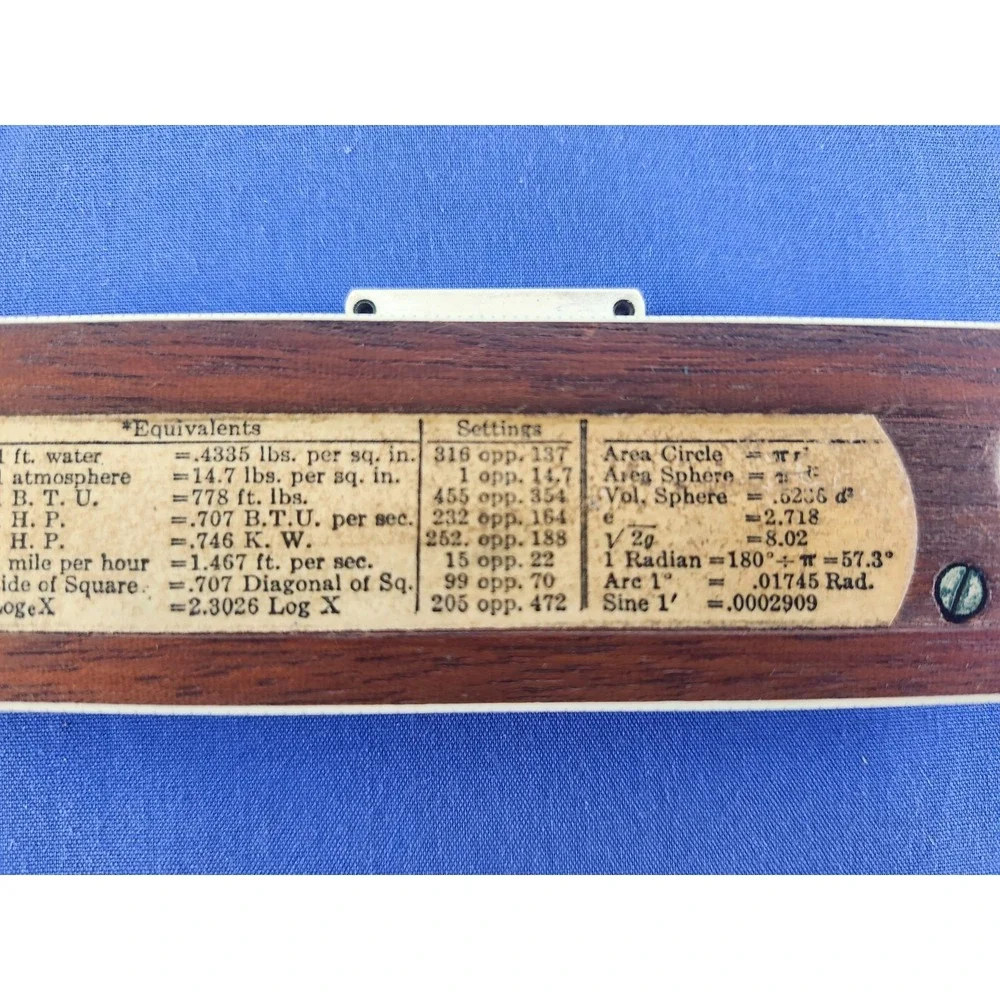VINTAGE KEUFFEL & ESSER SLIDE RULE‎ N4053-3, 10